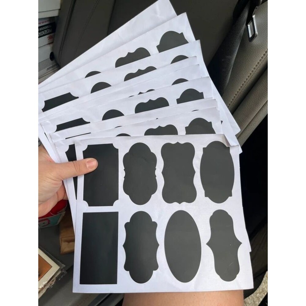 Chalkboard Sticker Labels